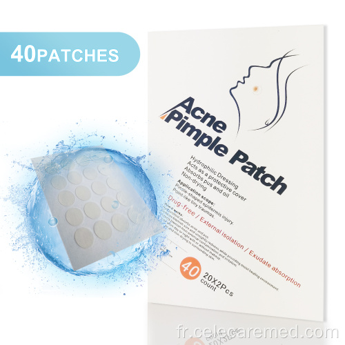 Hydrocolloïd Acné autocollants Patch de couverture d&#39;acné